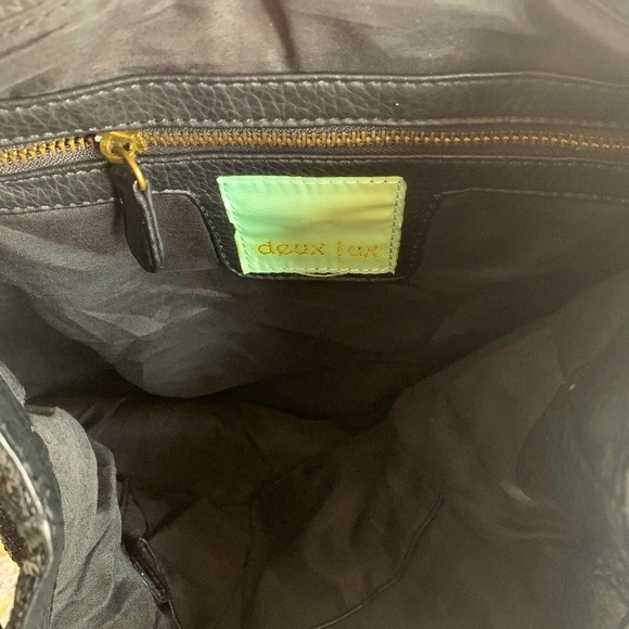 Deux Lux Sequin Mixed Media Backpack - Picture 5 of 8